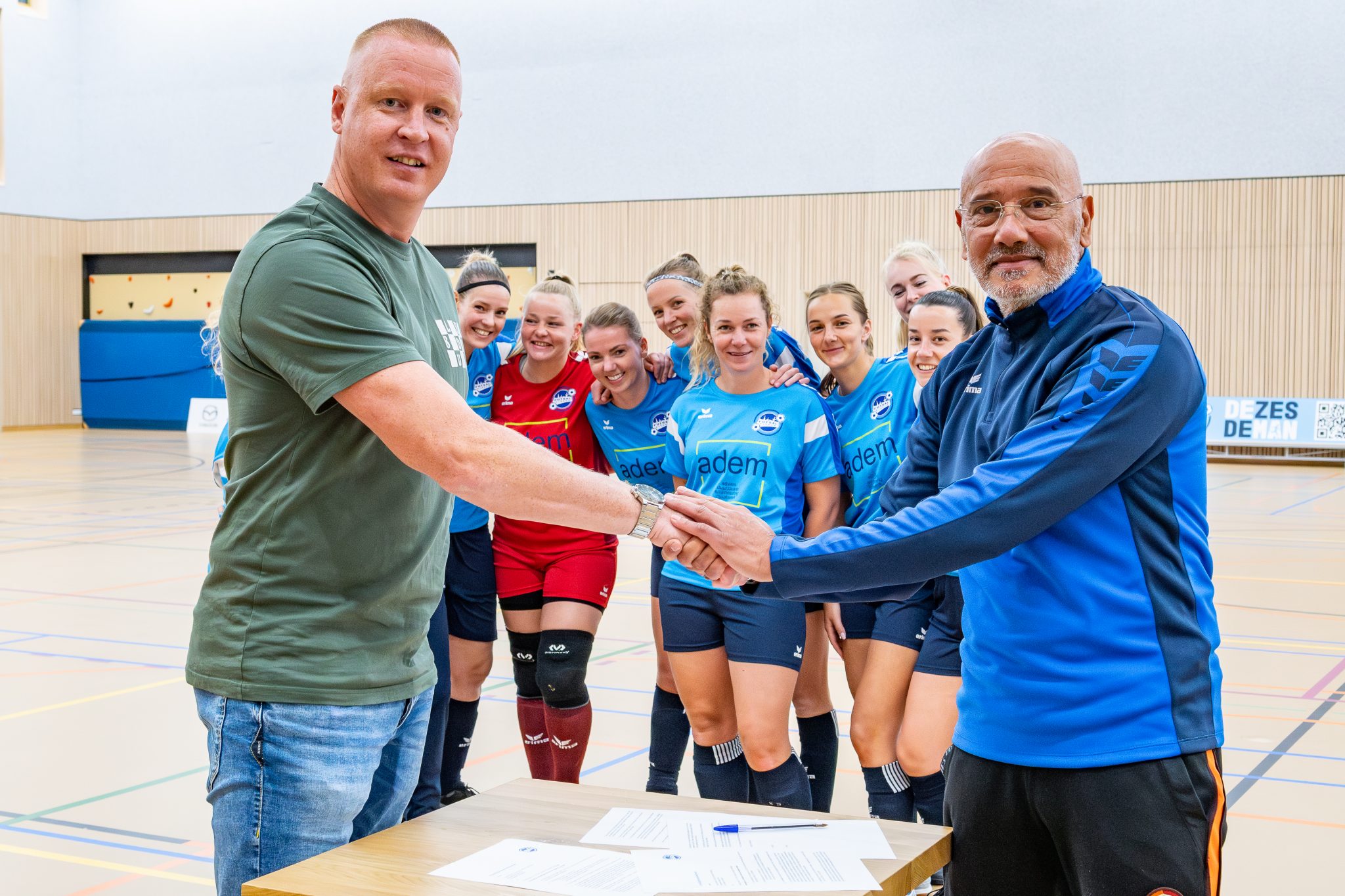 Ed Abels neemt dit seizoen de dames van Futsal Winsum onder zijn hoede